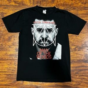 Justin Timberlake Man Of The Woods Black T-Shirt